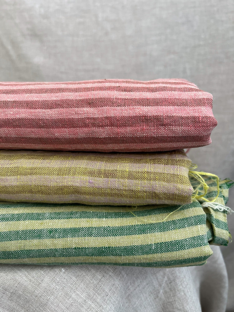 Retro stripes linen
