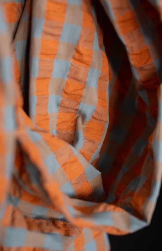 Persimmon Gingham
