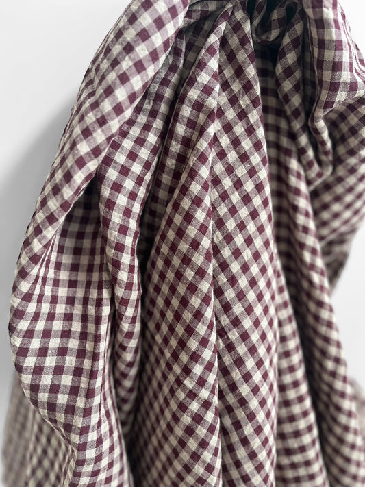 Plum Gingham