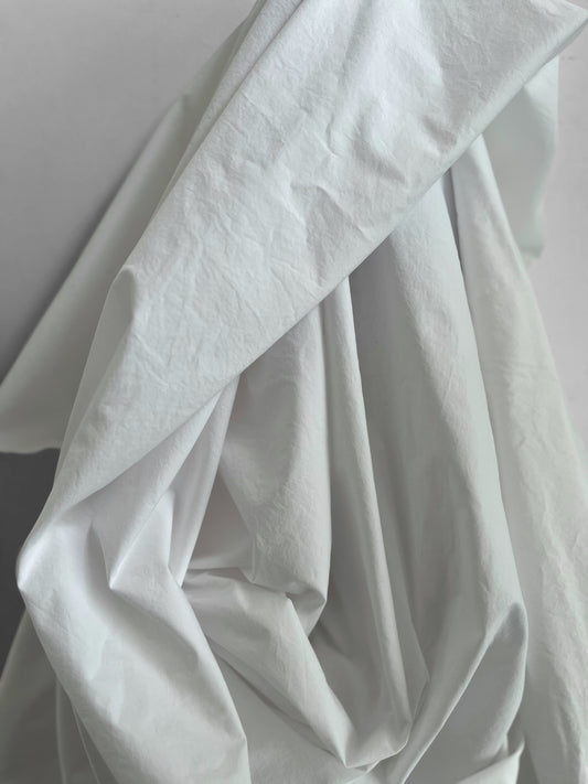 White Sandwashed Poplin ETA Mid October