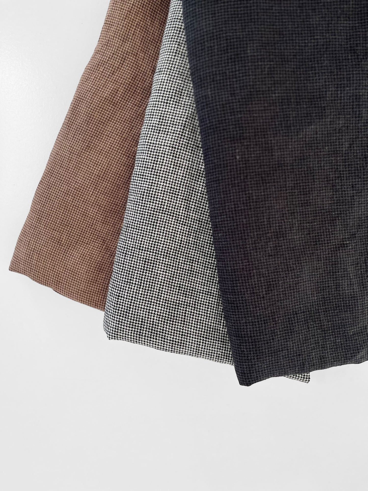 Charcoal Houndstooth