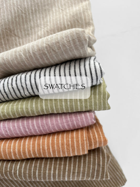 SWATCHES Pencil Stripe Linen