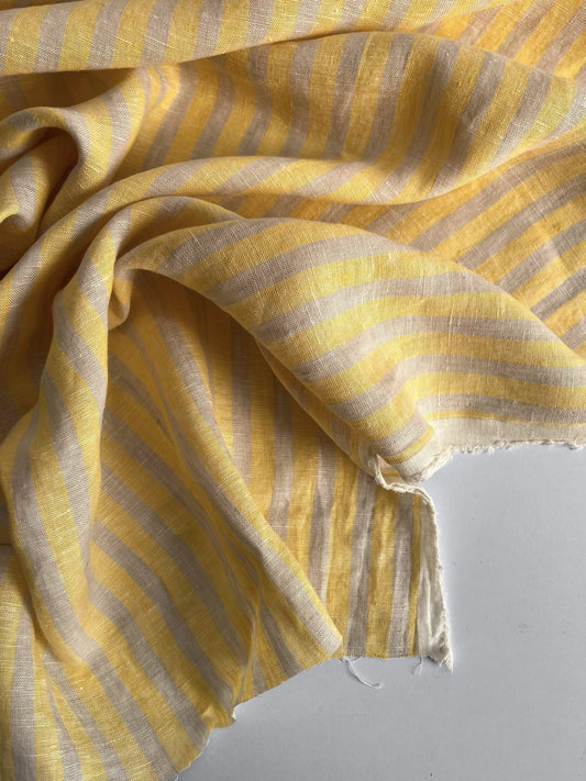 REMNANT 2m - Sunny Chunky Stripes 12mm