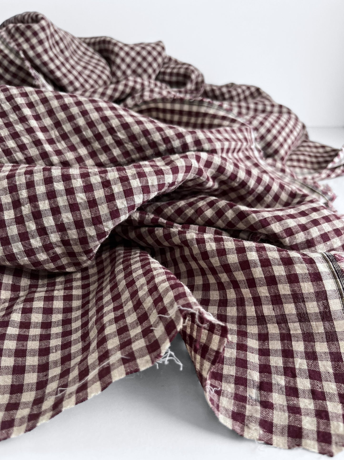 SWATCHES Gingham Linen