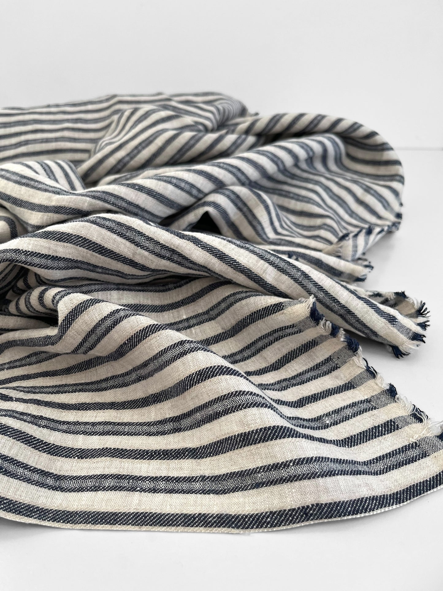 Navy Twill Stripes