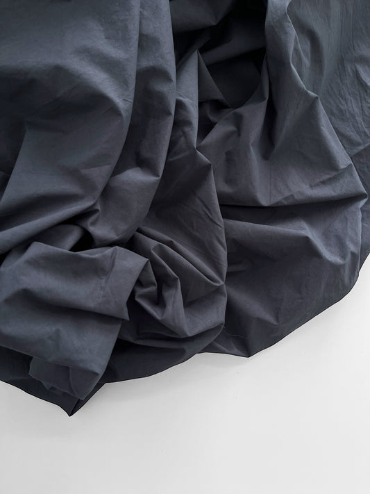 Ink Sandwashed Poplin