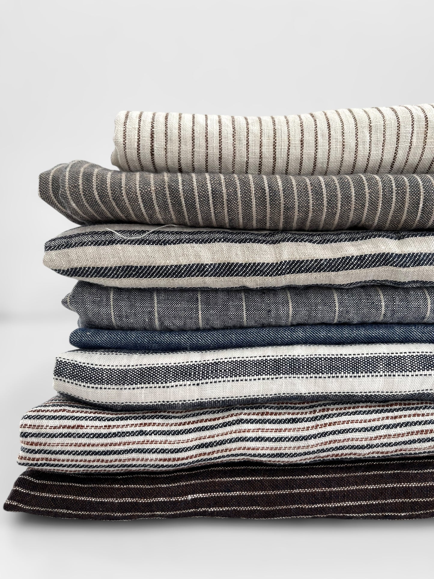 Navy Twill Stripes