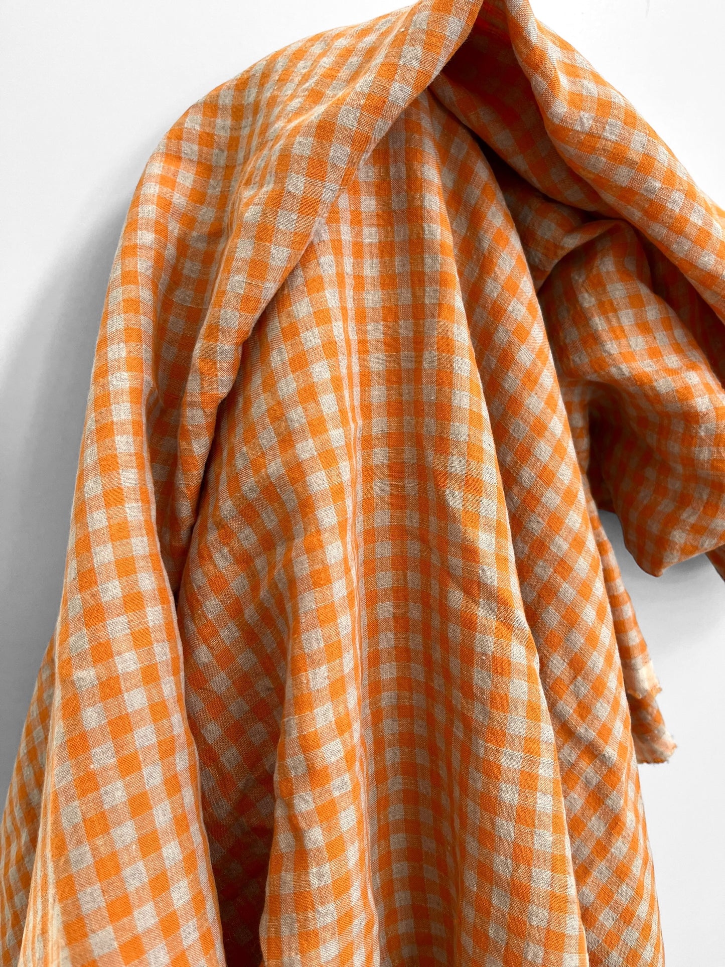 Orange Gingham