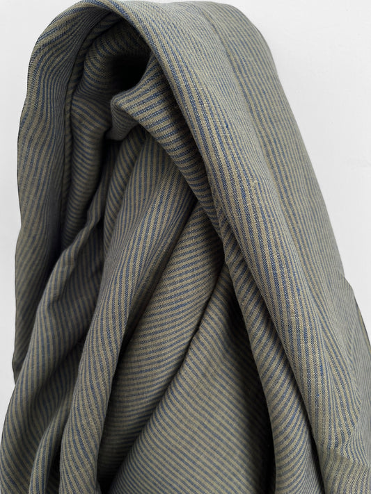 Olive & Navy Railroad Stripes