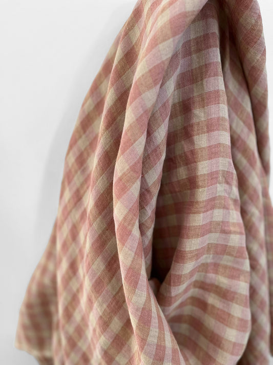 Tea Rose Checks