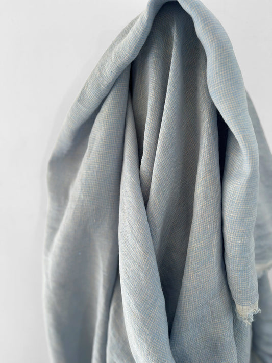 Powder Blue Houndstooth