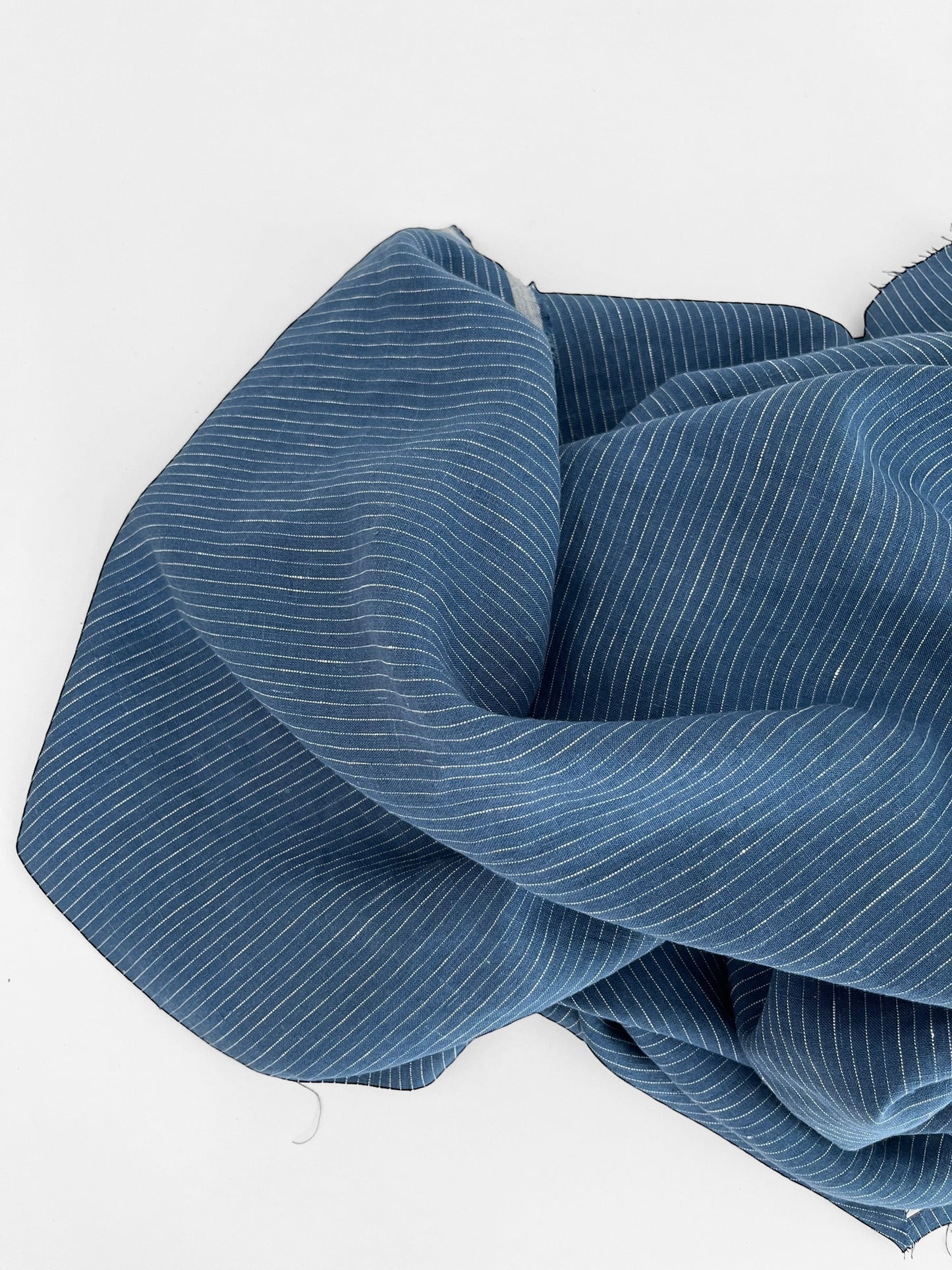REMNANT 1m - Blue Pinstripes