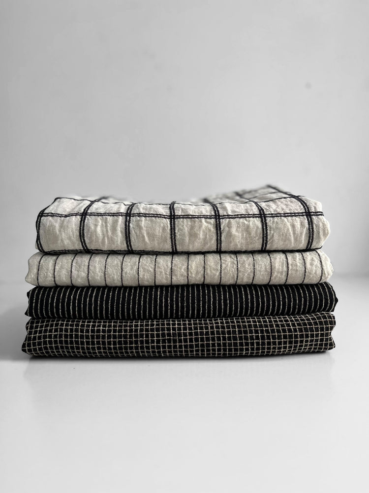 Linen/Rayon | STRIPES & CHECKS