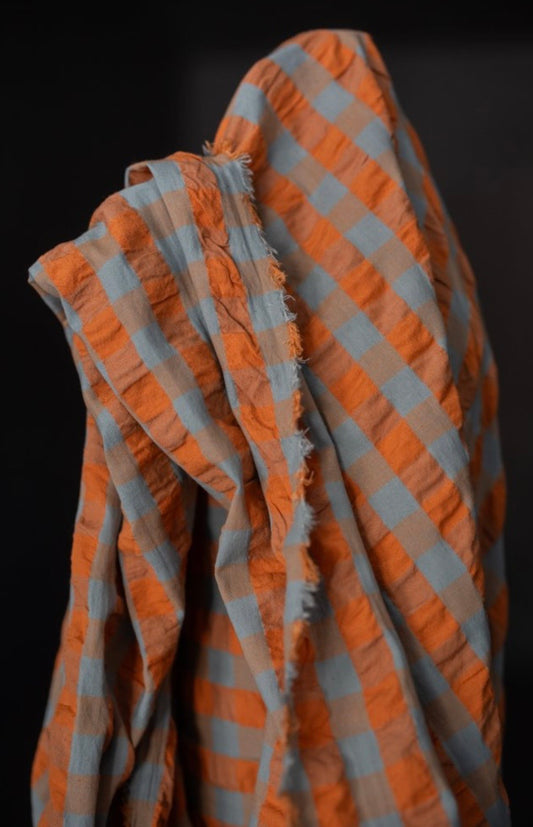 Persimmon Gingham
