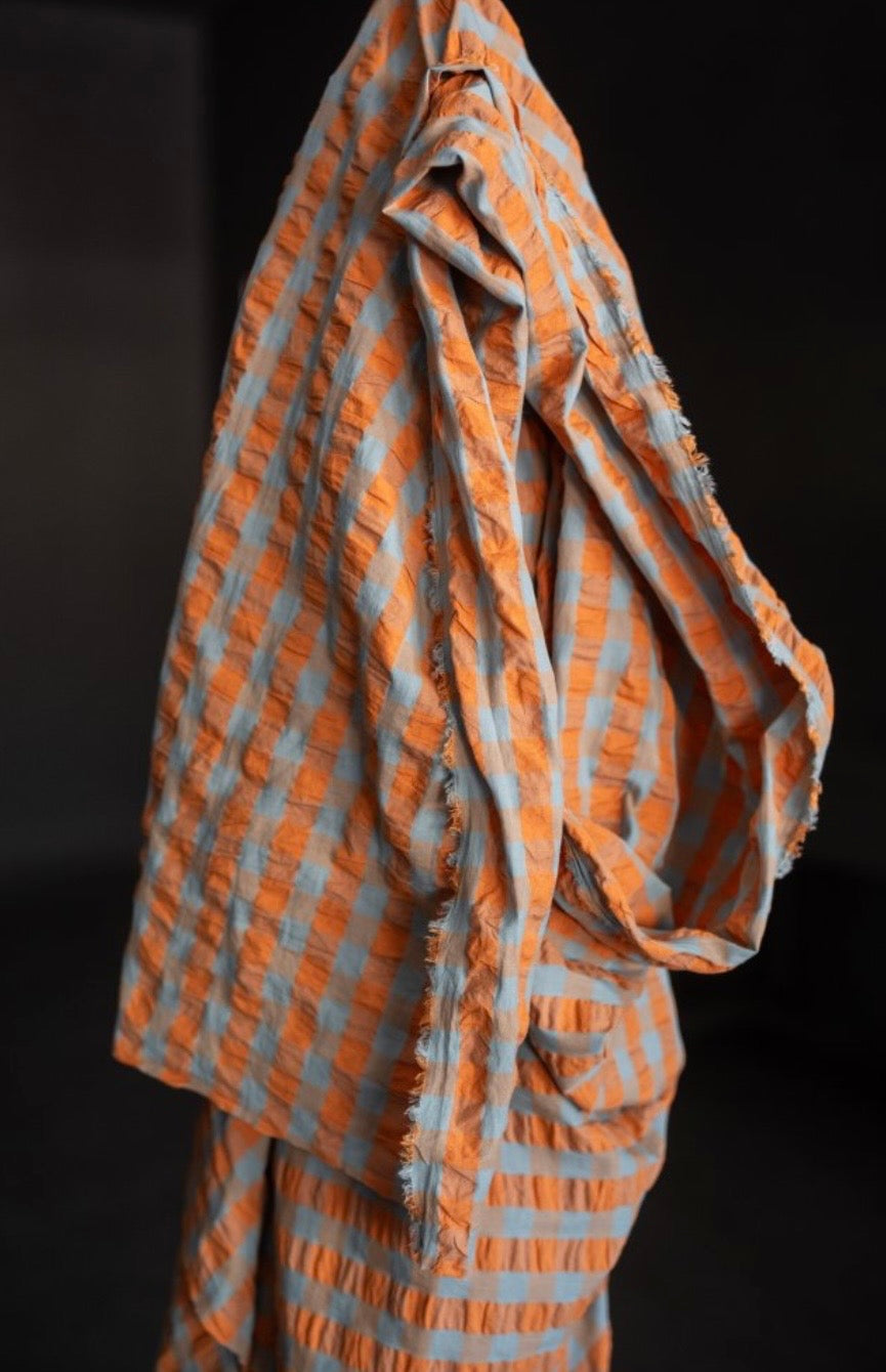 Persimmon Gingham