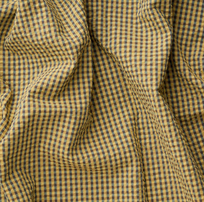 Canary Yellow Mini Checks