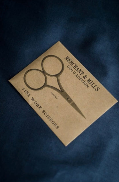 Fine Work Gold Scissors