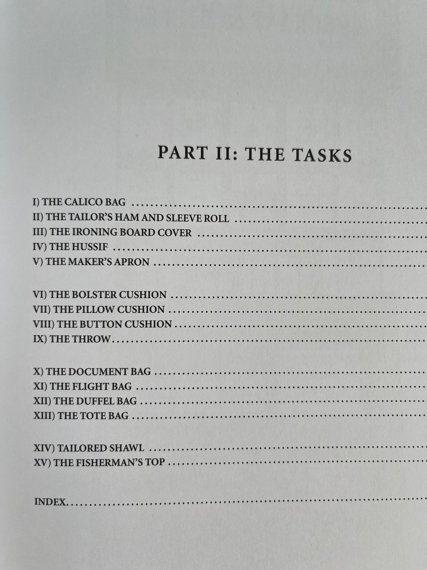 THE SEWING BOOK