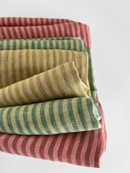 Green Apple Chunky Stripes