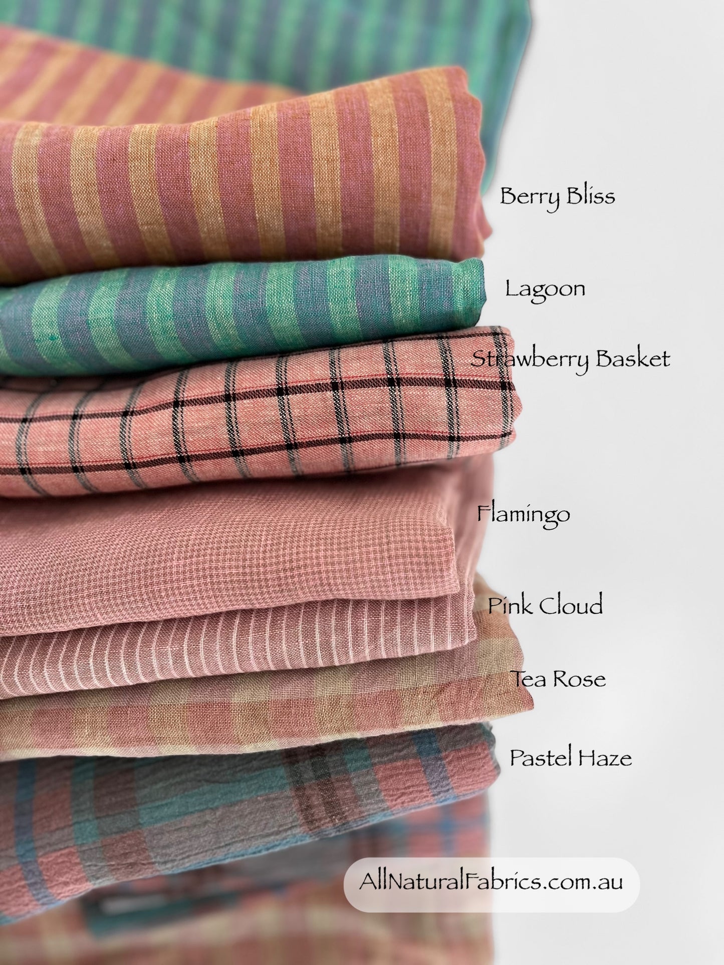 Tea Rose Checks