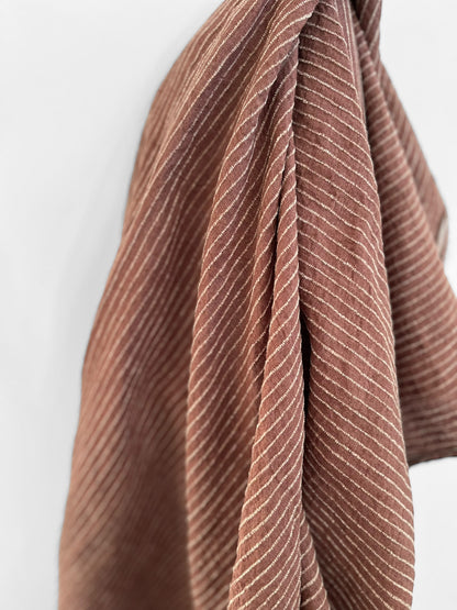Field Narrow Stripes - Cacao