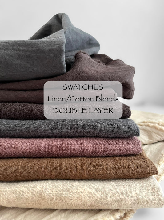 SWATCHES Linen/Cotton Double Layer Reversible