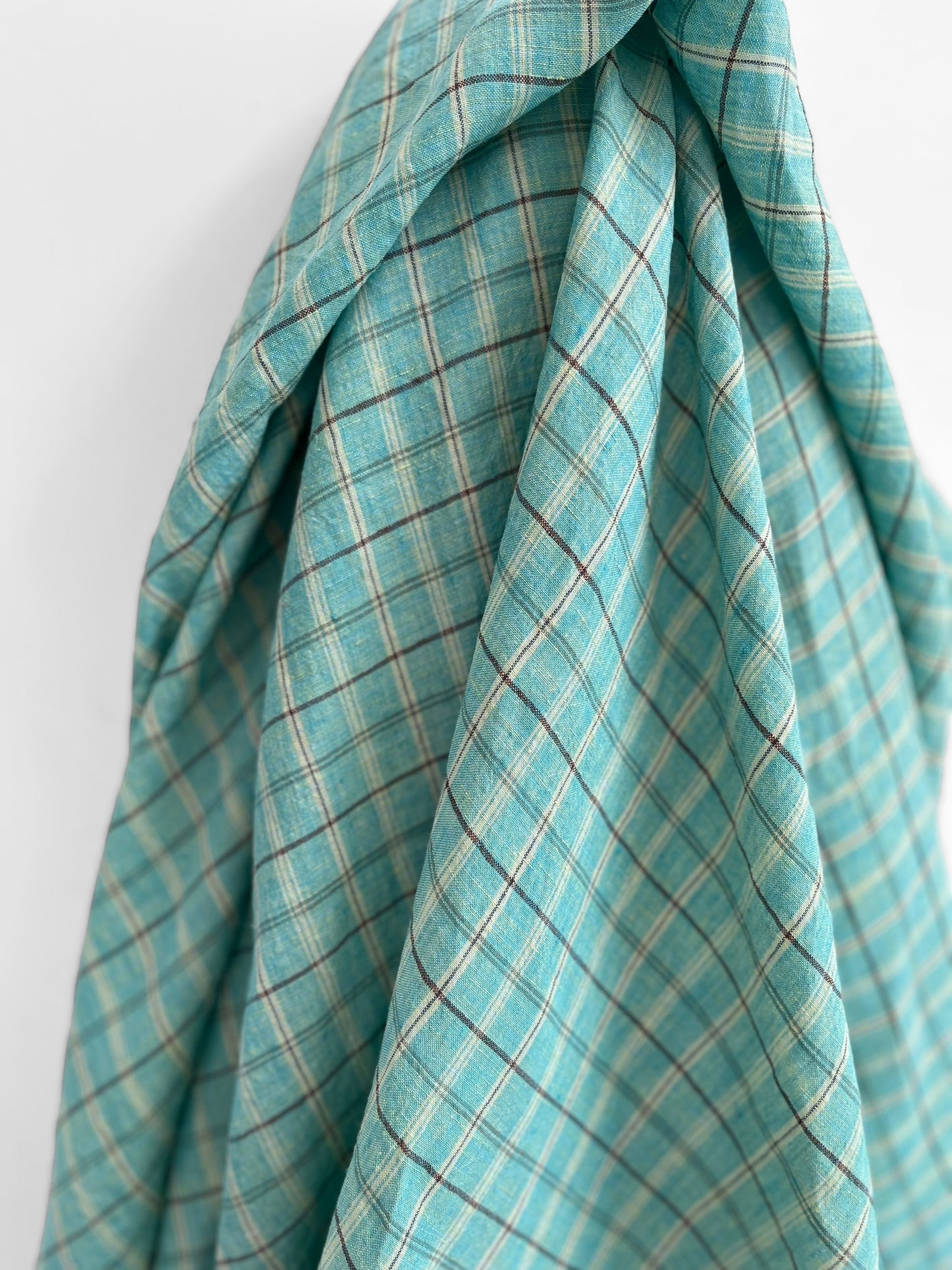 REMNANT 2.2m - Aquamarine Checks