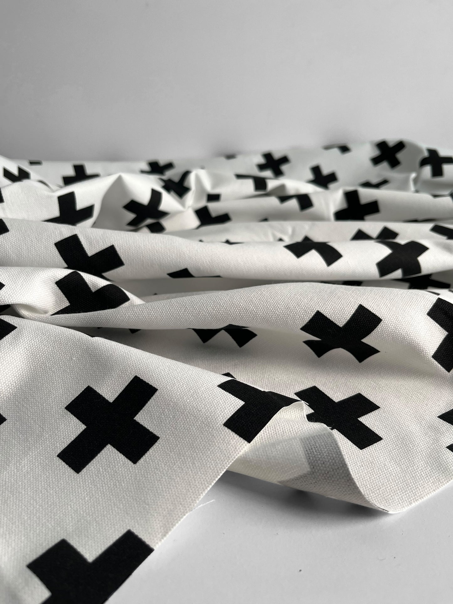 REMNANT 1.25m - Swiss Cross Canvas