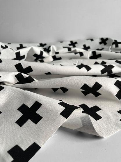 REMNANT 1.25m - Swiss Cross Canvas