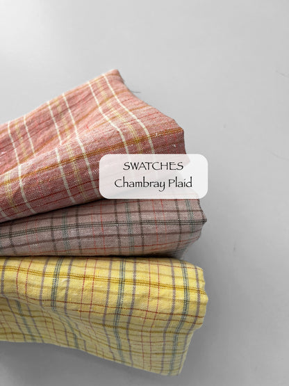 SWATCHES Chambray Plaid