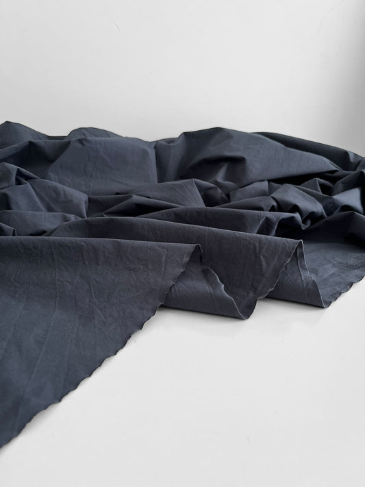 Ink Sandwashed Poplin