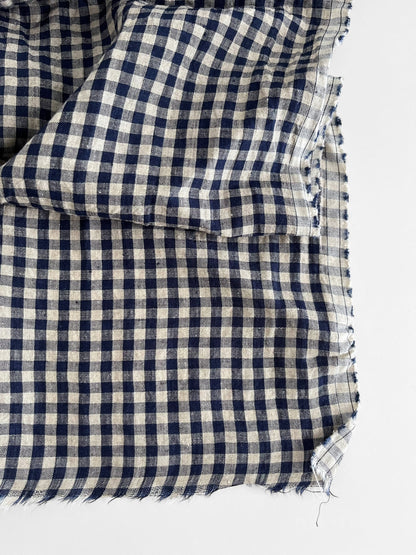Navy Gingham