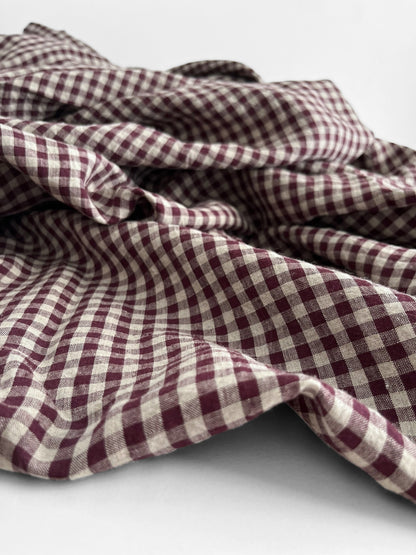 Plum Gingham