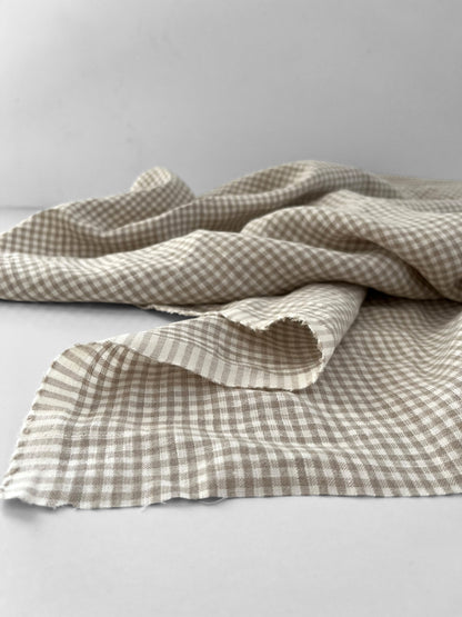Natural Gingham
