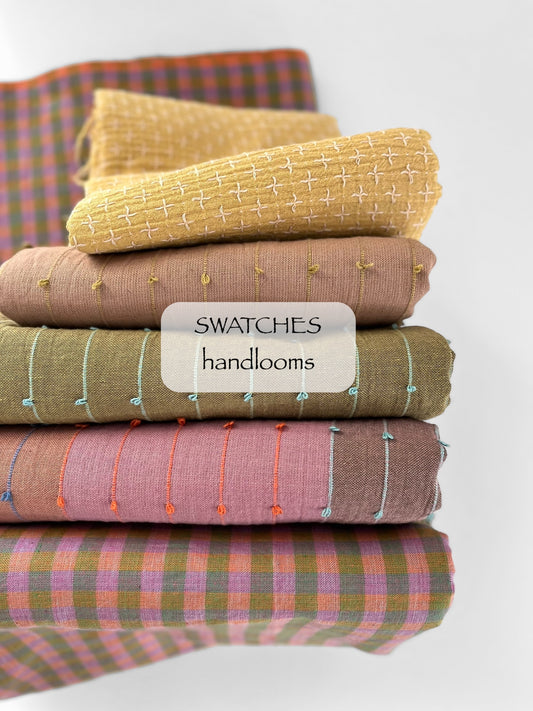SWATCHES Indian Handloom Cotton