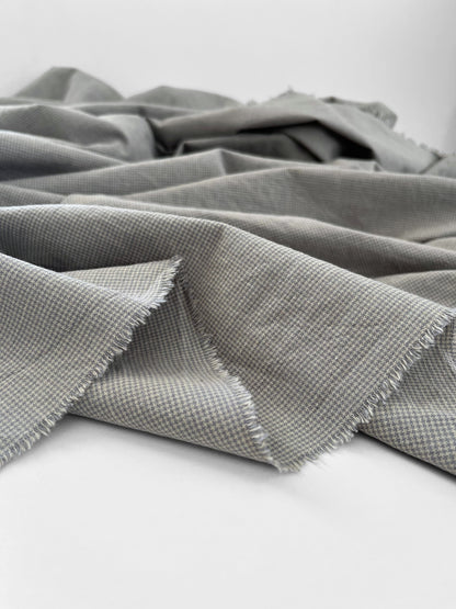 SWATCHES Cotton/Linen Micro Checks
