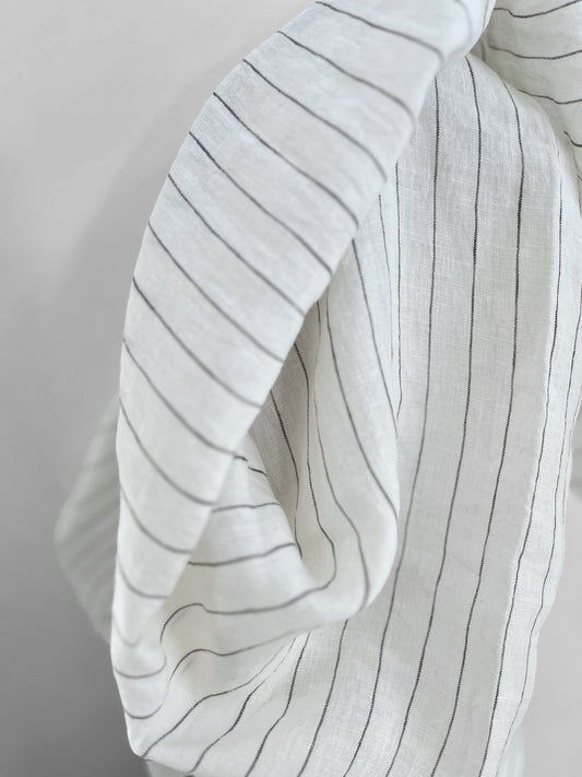 White Pinstripes 20mm