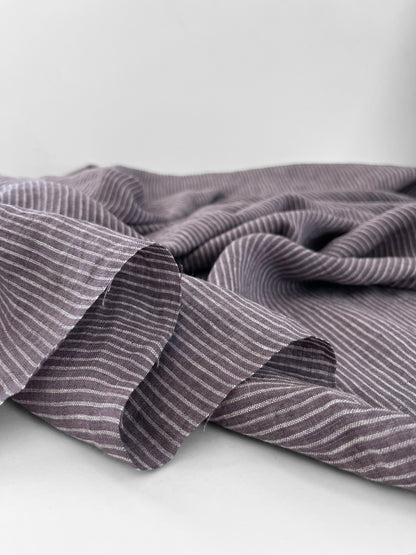 Violet Pencil Stripes 6mm