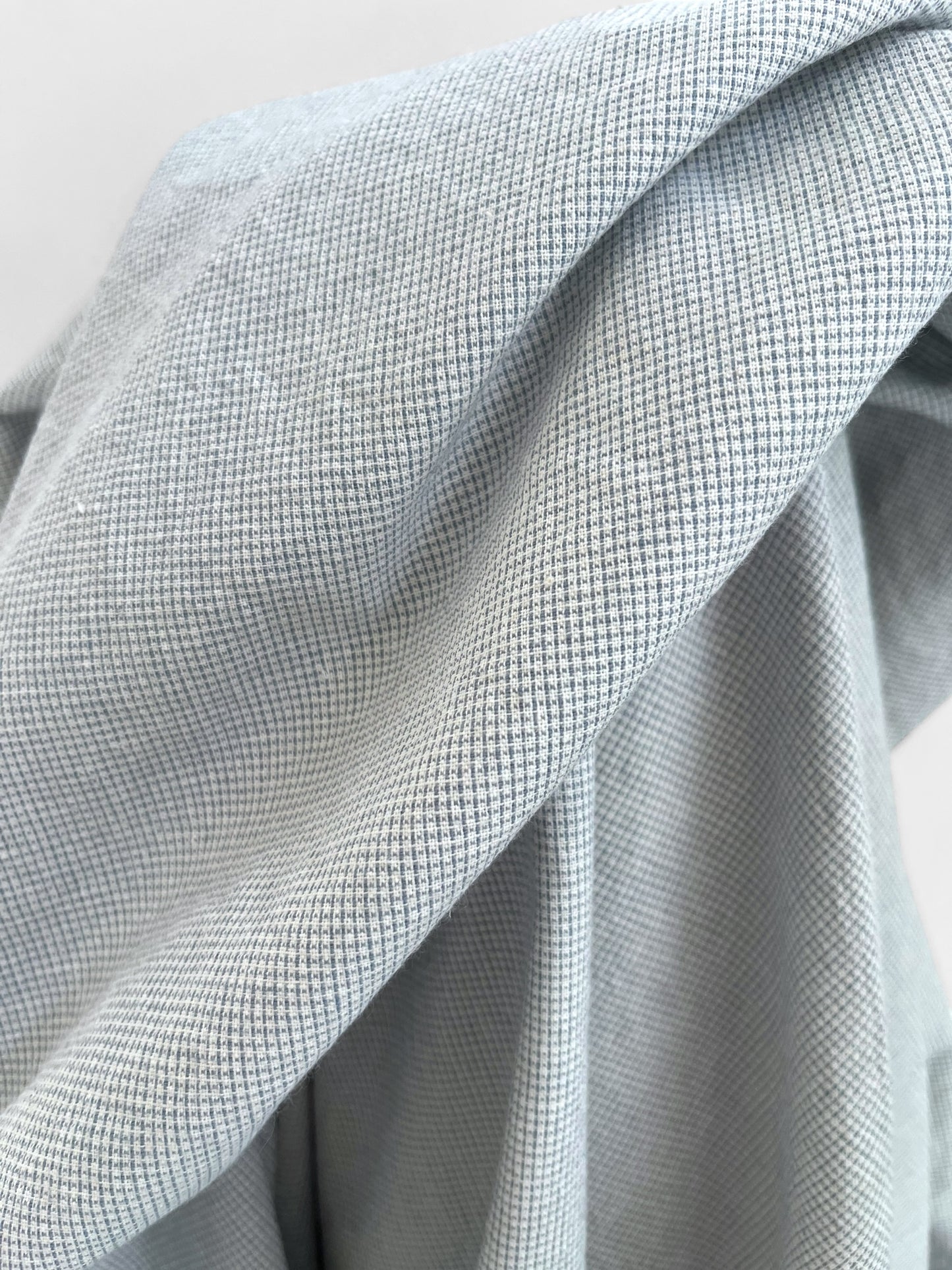 Blue Micro Checks