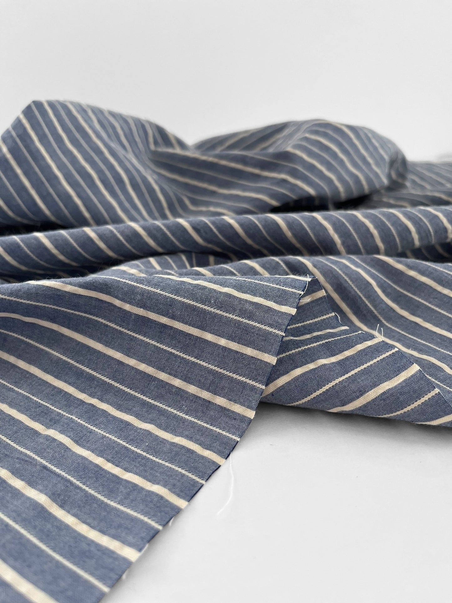Denim Blue Stripes