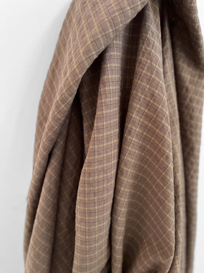 Purplish Taupe Checks