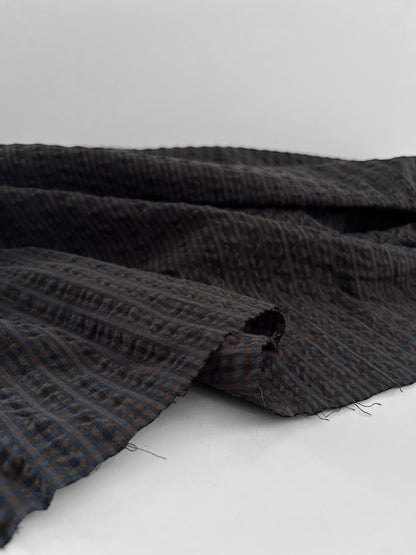 Midnight Textured Checks