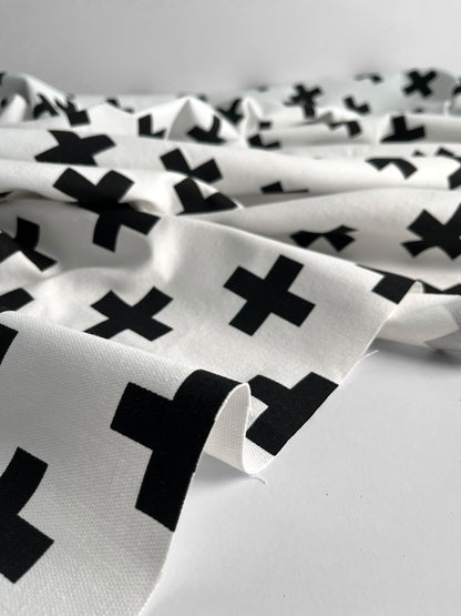 REMNANT 1.25m - Swiss Cross Canvas