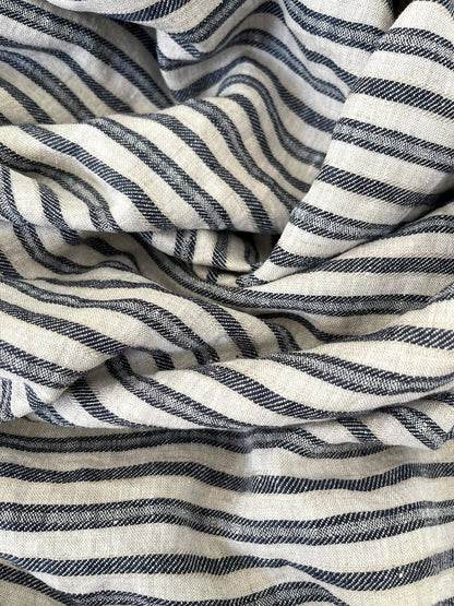 Navy Twill Stripes