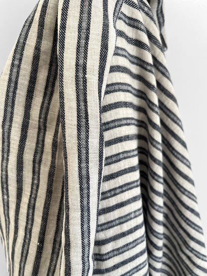 Navy Twill Stripes