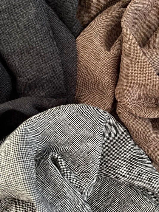 SWATCH Houndstooth Linen
