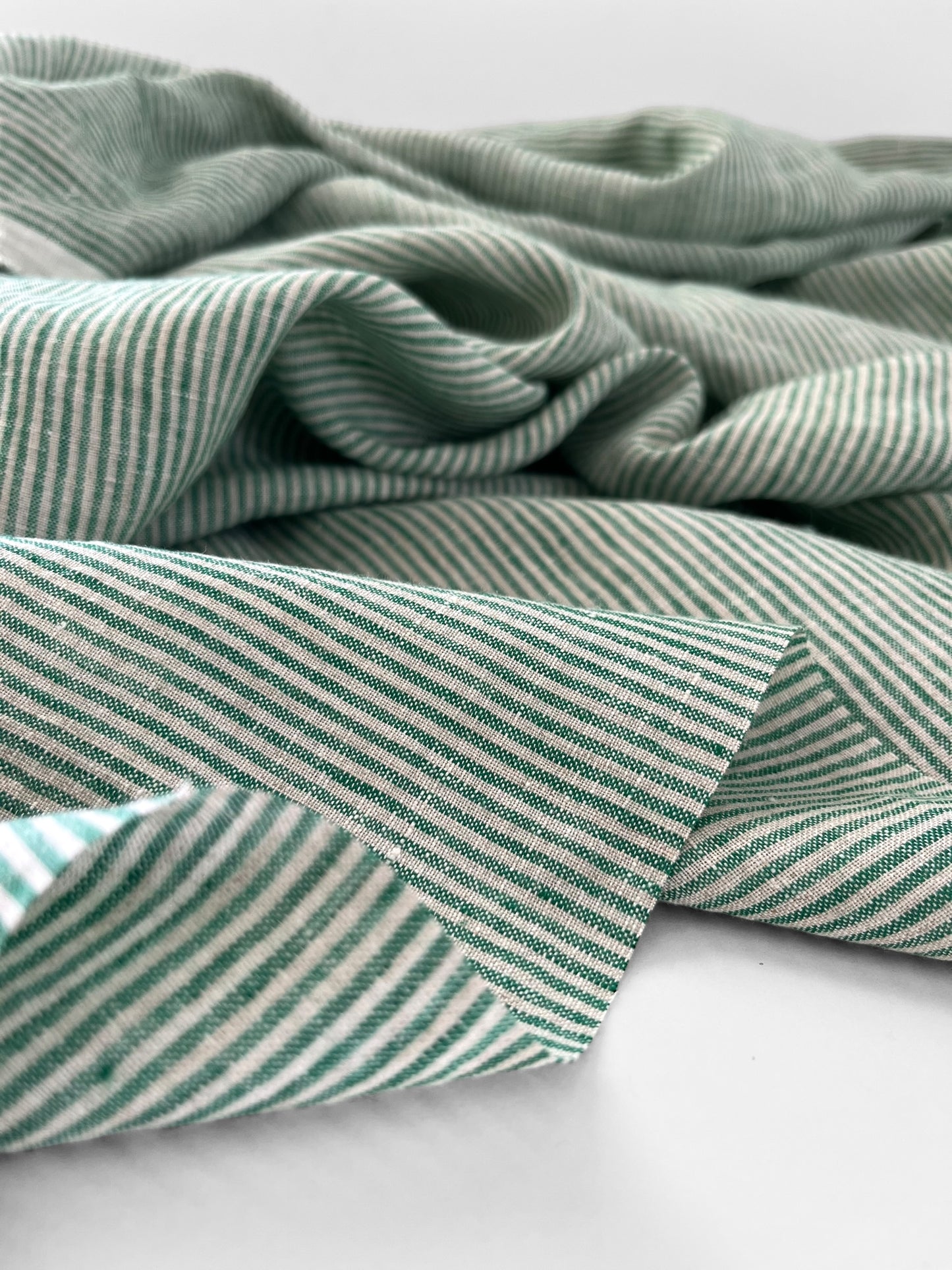 Emerald Narrow Stripes