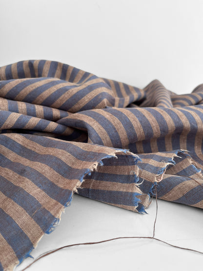 Blueberry Chunky Stripes 12mm