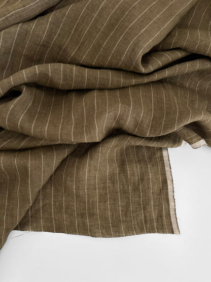 Olive Pinstripes 20mm