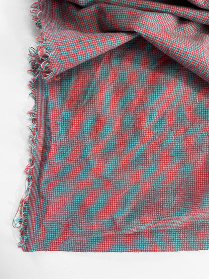 REMNANT 1.95m - Blue & Red Micro Checks